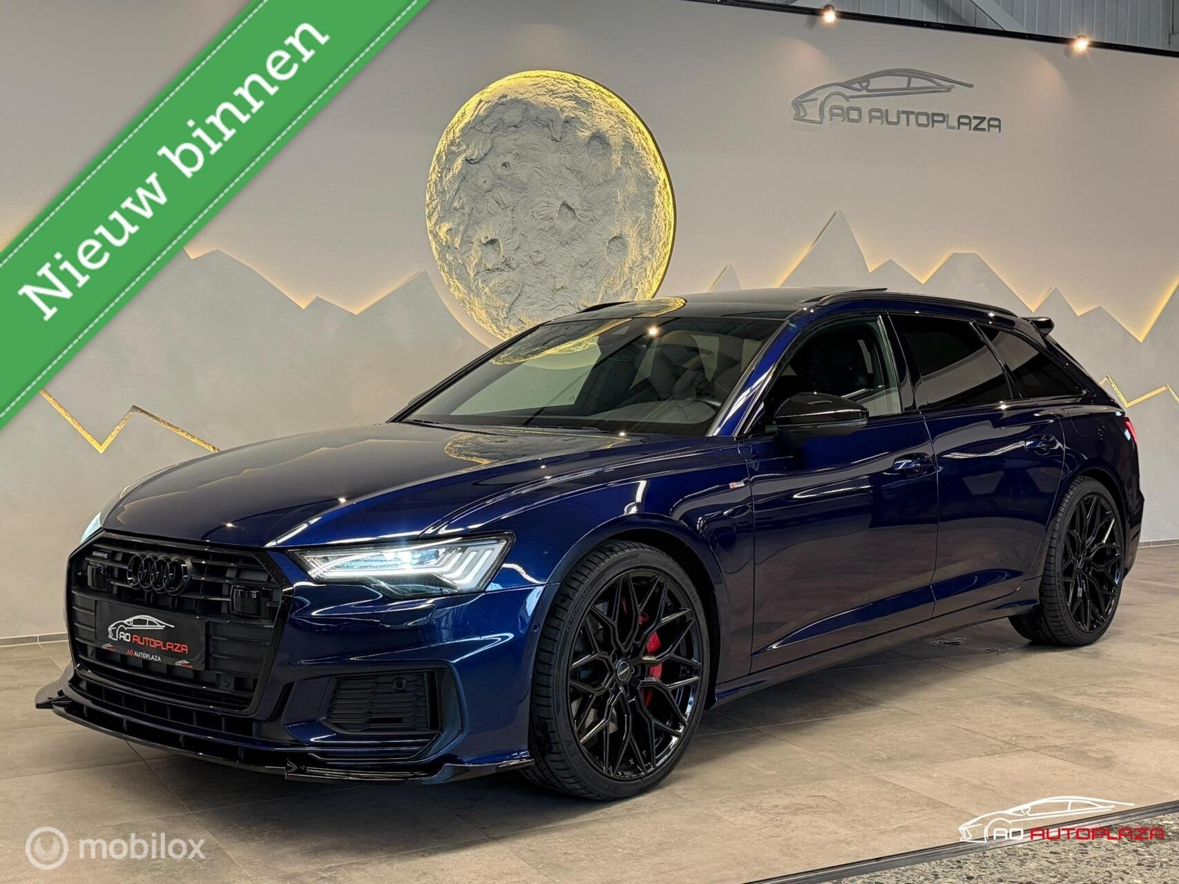 Audi A6 Avant 55 TFSI e quattro Competition Panorama/RS Seat, Auto's, Automaat, Dealer onderhouden, Zwart, 4 cilinders