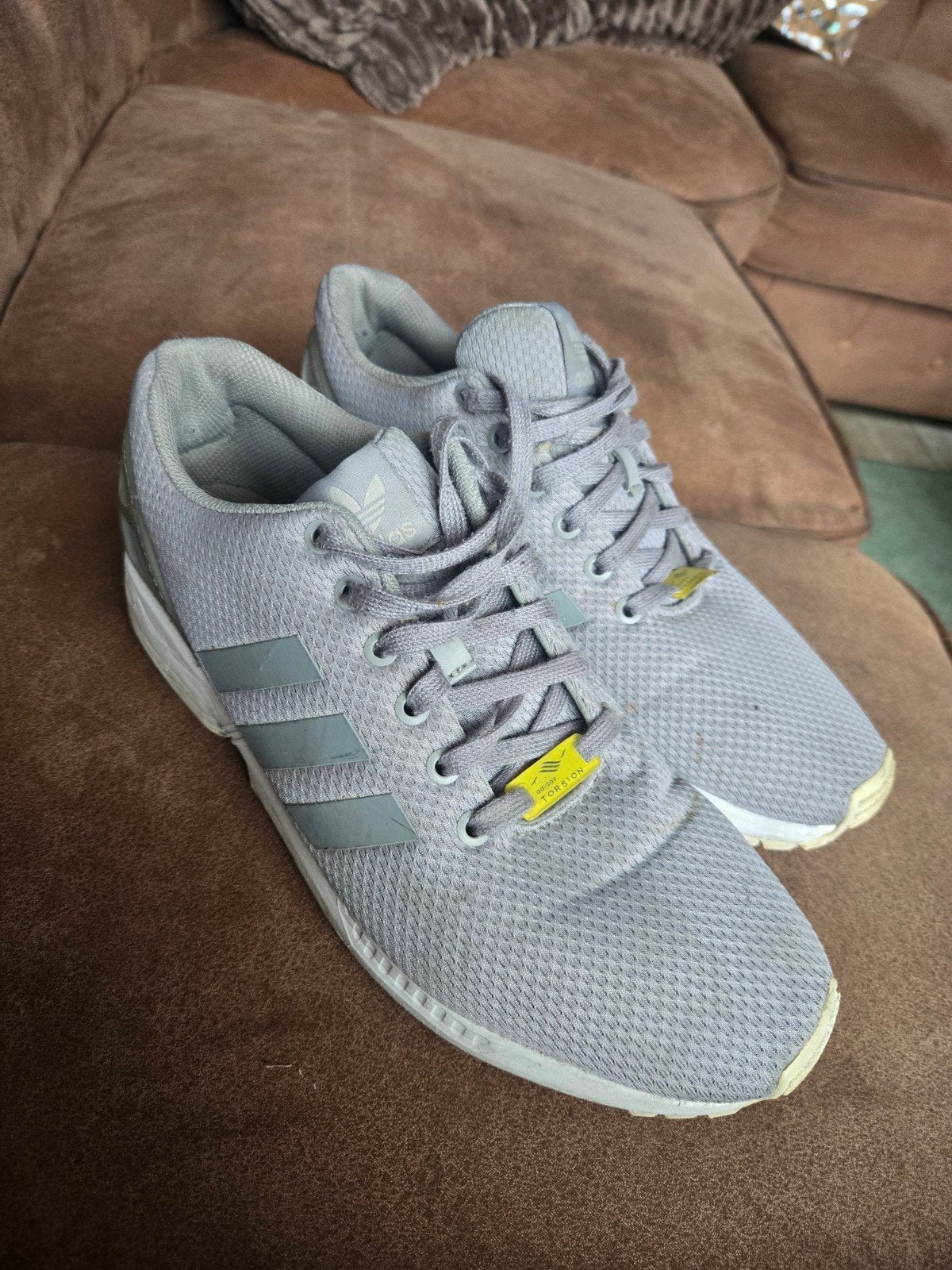 Adidas ZX Flux sneakers grijs - Maat 44, Ophalen, Overige kleuren, Sneakers of Gympen, Adidas