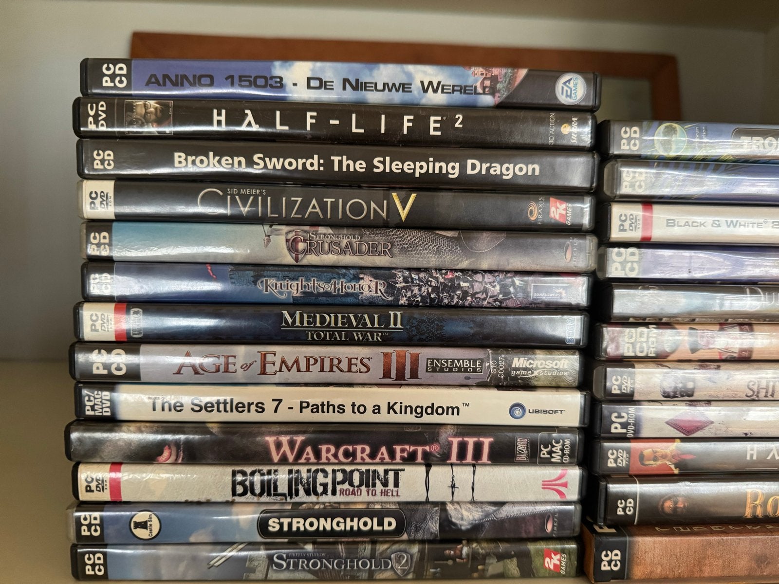 Diverse PC Games Collectie - Strategie, RPG, Actie, Spelcomputers en Games, Games | Pc, Gebruikt, 1 speler, Eén computer, Ophalen of Verzenden