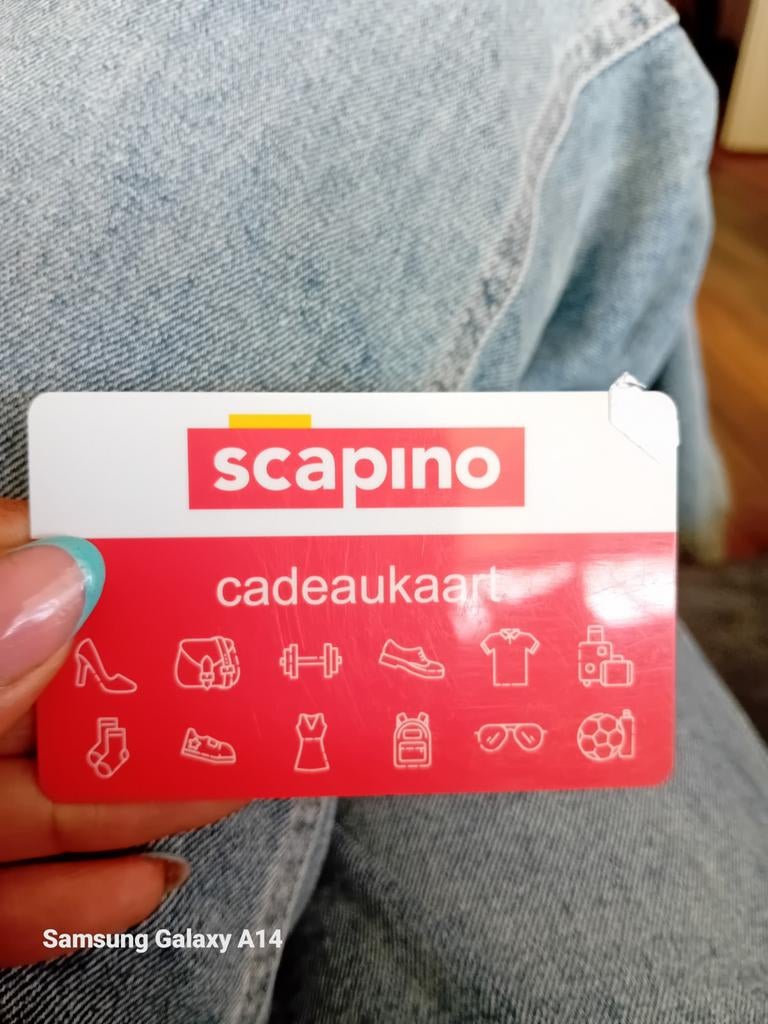 tegoed bon, Eén persoon