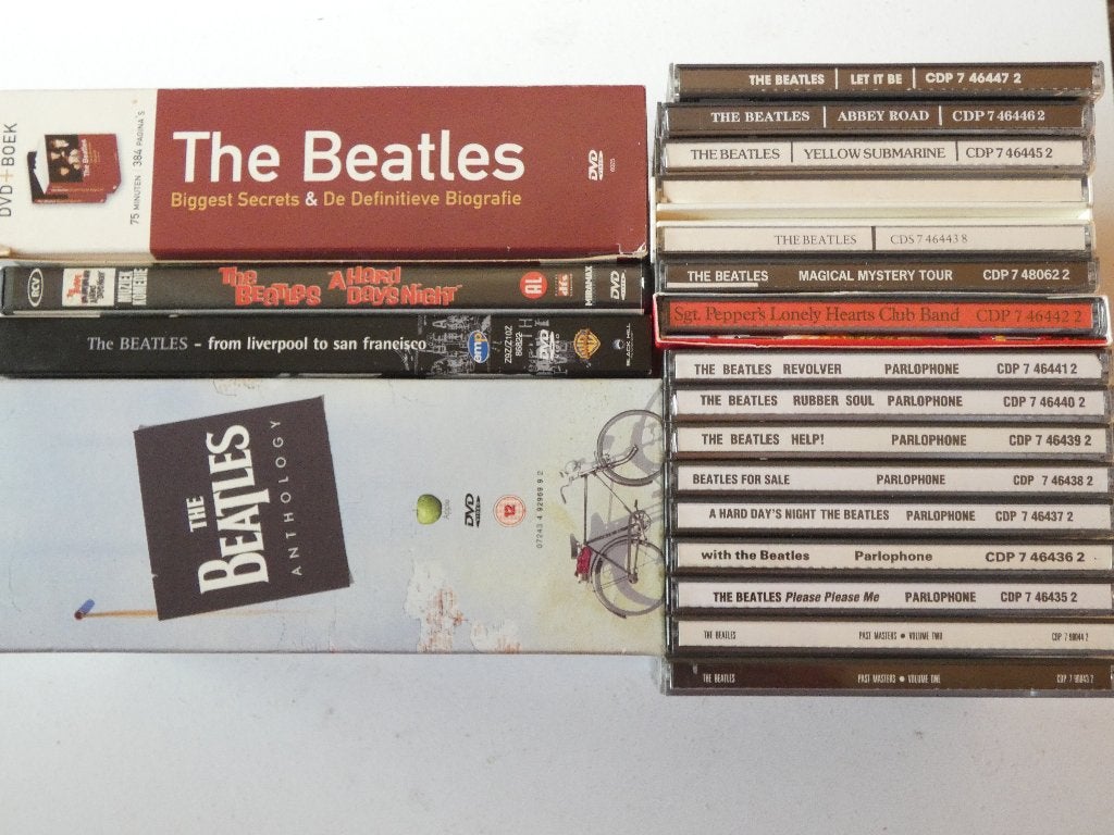 The Beatles Collectie cds+dvds, Verzenden, Gebruikt, Album