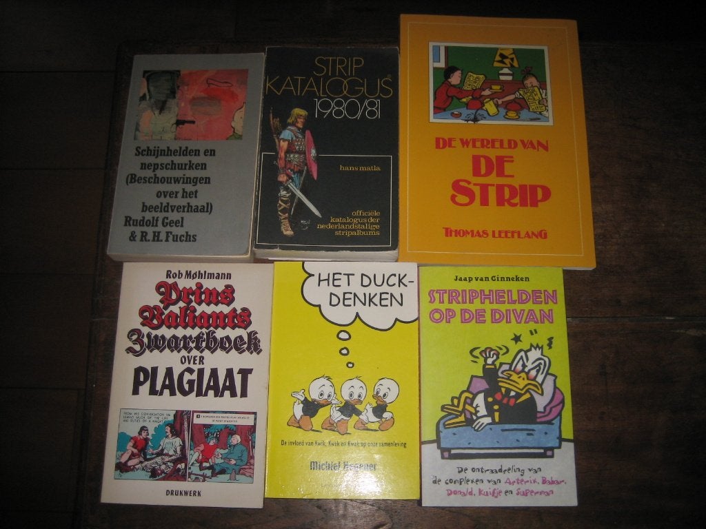 Stripkatalogus 1980 e.a., Boeken, Meerdere stripboeken, Ophalen of Verzenden, Gelezen