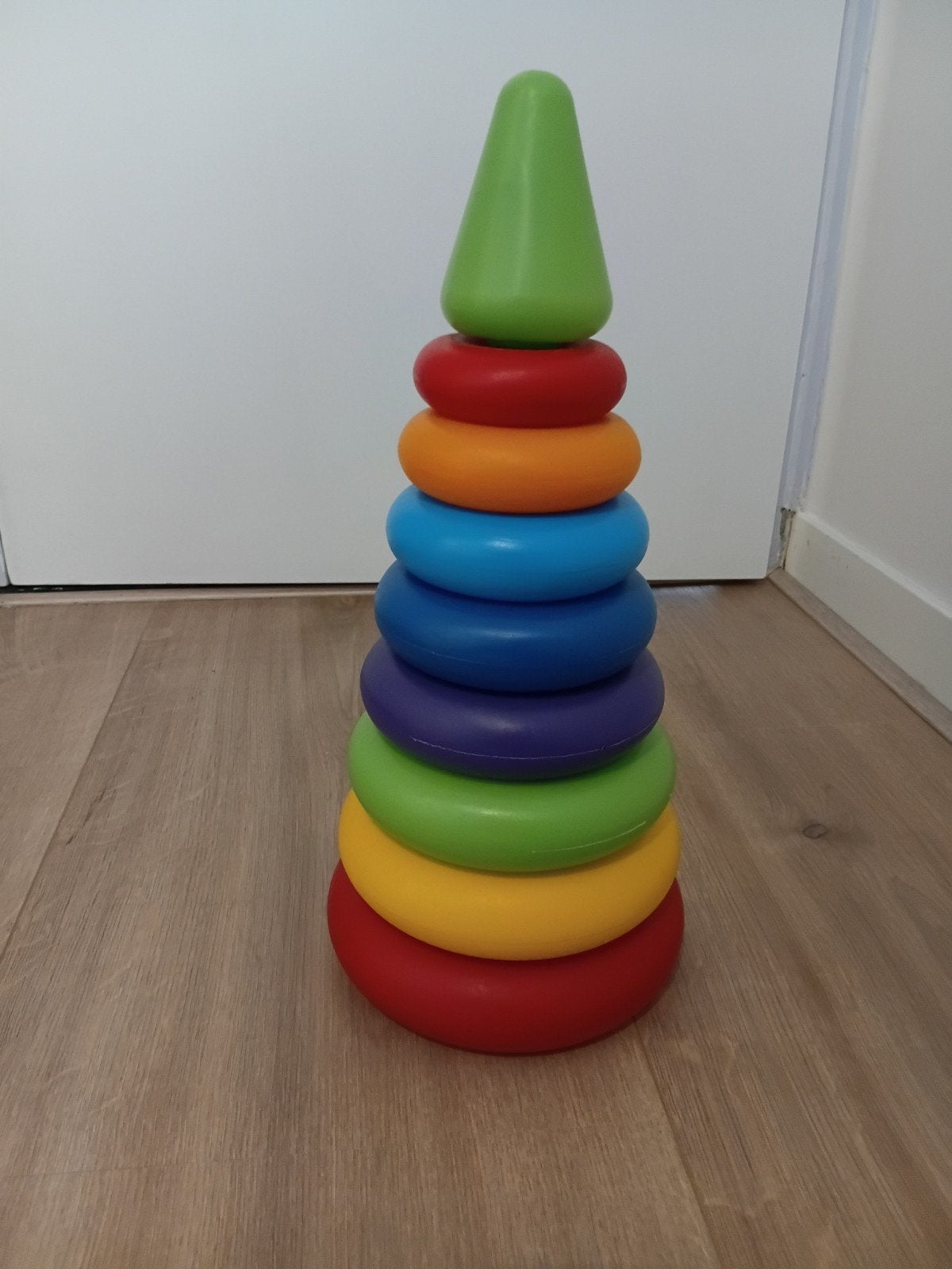 Stapelringtoren xxl - Fisher-Price Regenboog Ringen, Ophalen of Verzenden, Zo goed als nieuw, Overige typen