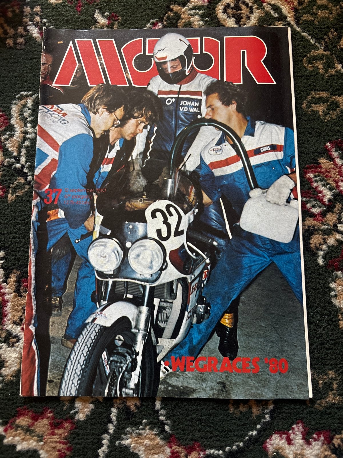 Motor Magazine '80: Wegraces en Klassieke Advertenties, Ophalen of Verzenden, Gelezen, Algemeen