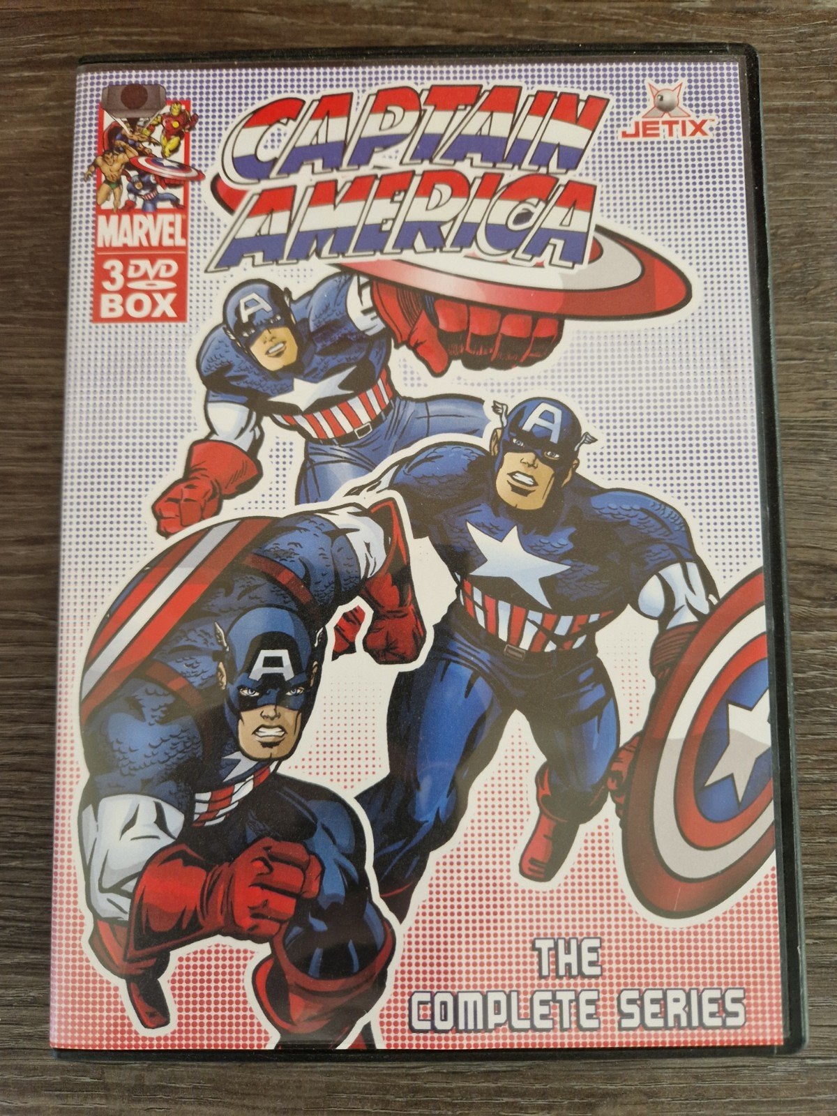 Captain America The Complete Series 3-disc dvd box set, Alle leeftijden, Nederlands, Ophalen of Verzenden, Zo goed als nieuw