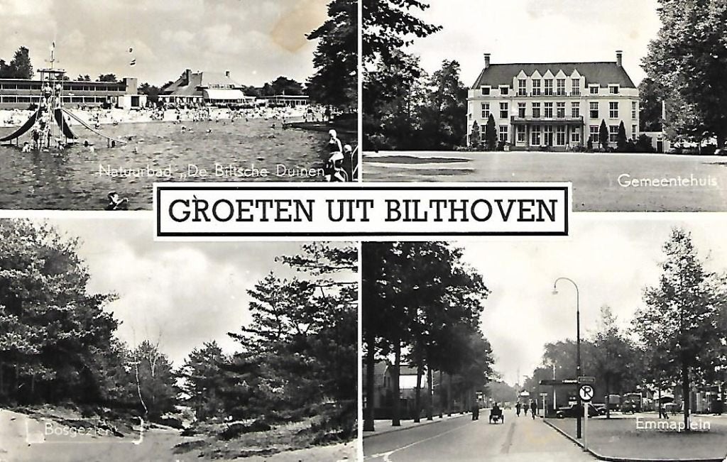 Bilthoven- -4-luik., Verzamelen, Verzenden, 1960 tot 1980, Gelopen, Utrecht
