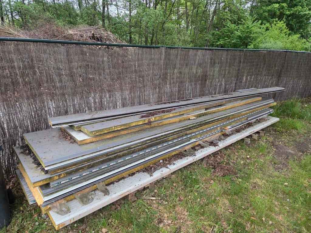 Sandwichpanelen, Doe-het-zelf en Verbouw, Metalen, Ophalen, Zo goed als nieuw, IJzer