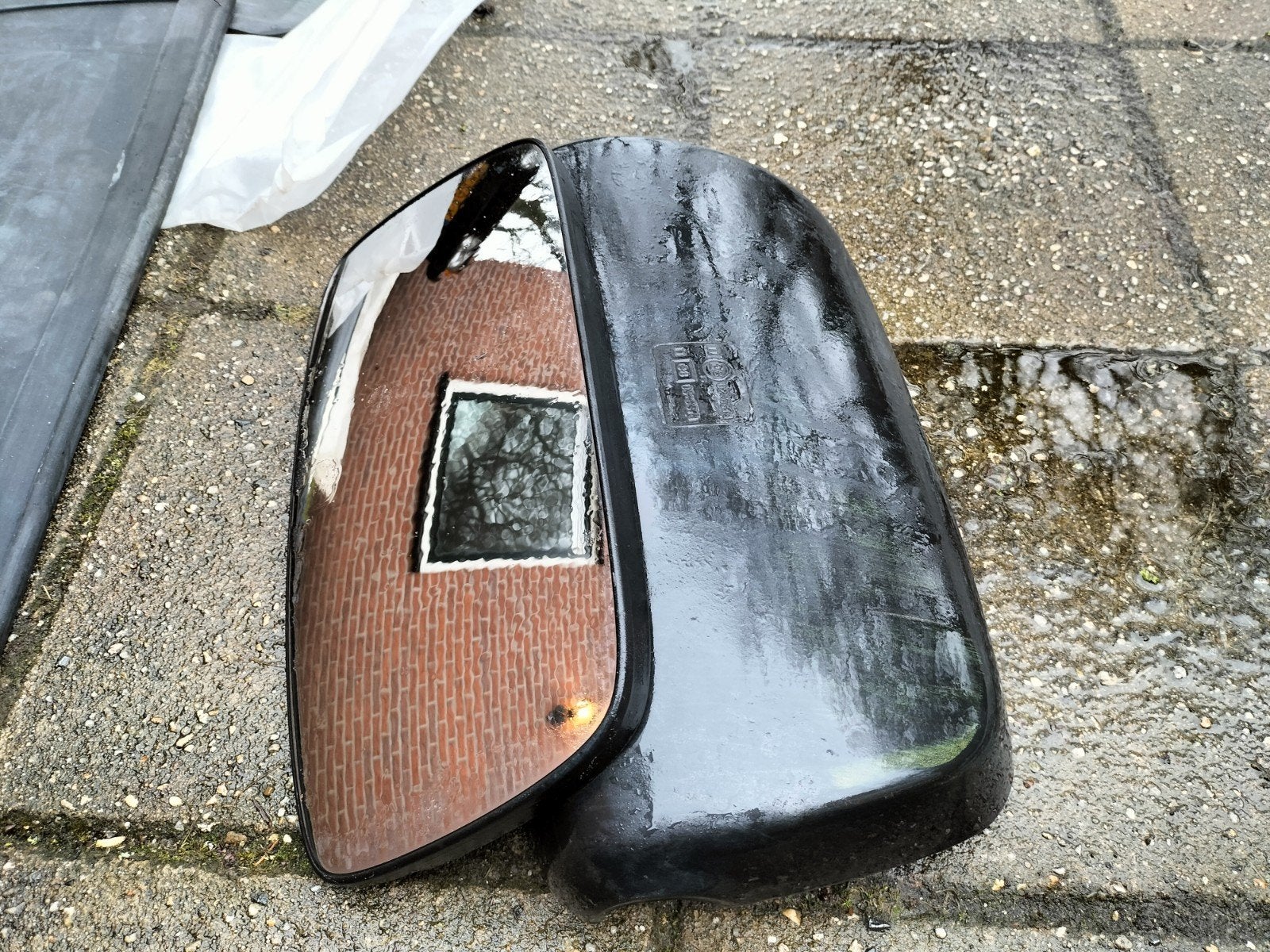 Daf vrachtwagen spiegelglas spiegelkap links of rechts, Ophalen of Verzenden, Gebruikt