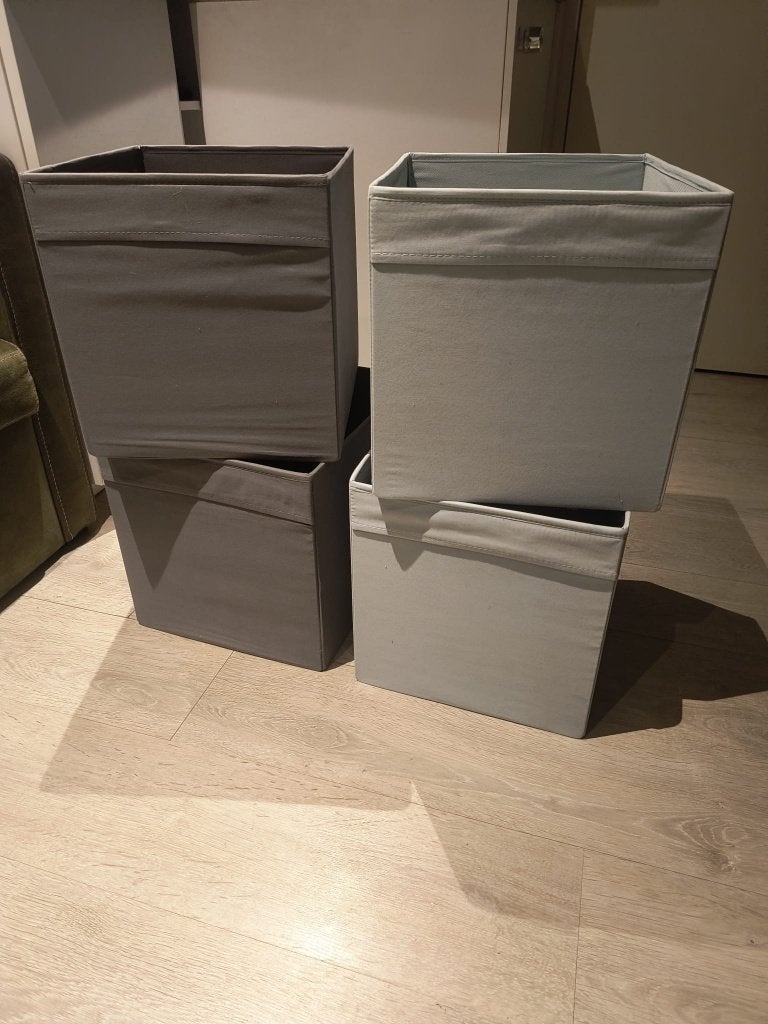Opbergmand Ikea Kallax 4x, Huis en Inrichting, Kasten | Overige, Ophalen, Gebruikt