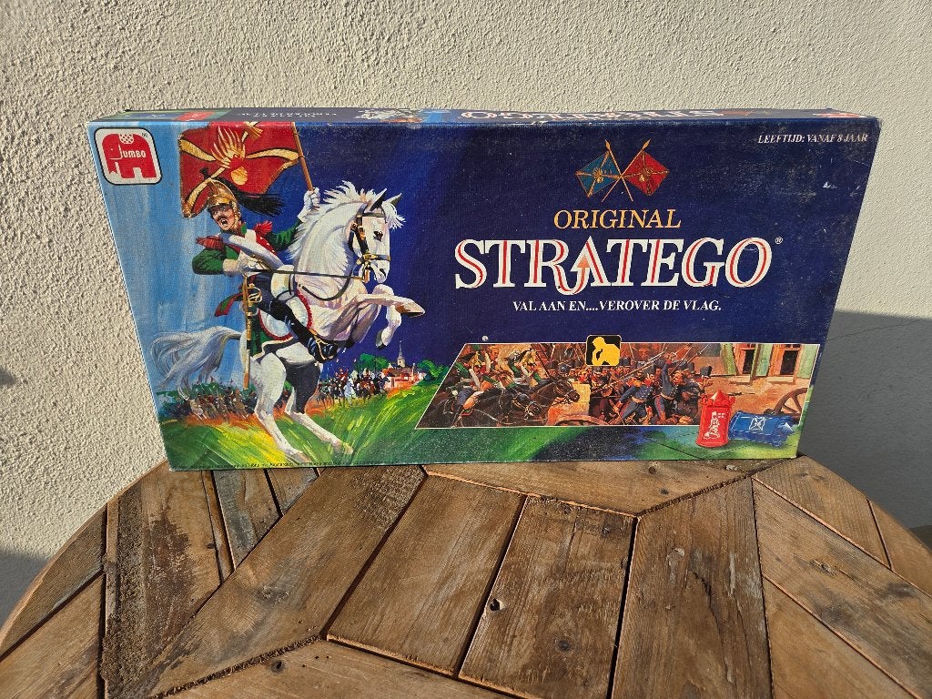Vintage Stratego Bordspel - Compleet & Goede Conditie, Ophalen of Verzenden, Gebruikt, Jumbo