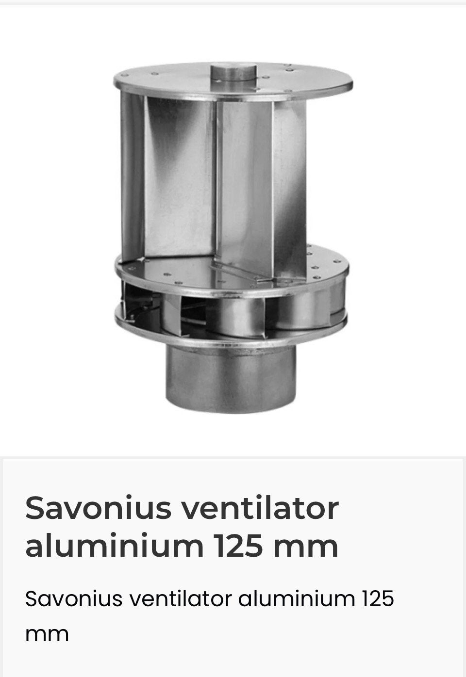 Mechanische ventilatiesysteem zonder stroomkosten, Ophalen, Nieuw, Ventilator en Afzuiger