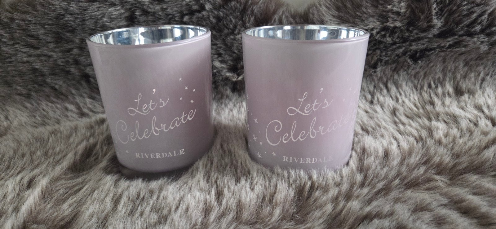 Riverdale sfeerlichten roze - Zo goed als nieuw, Huis en Inrichting, Woonaccessoires | Kandelaars en Kaarsen, Riverdale, Waxinelichthouder