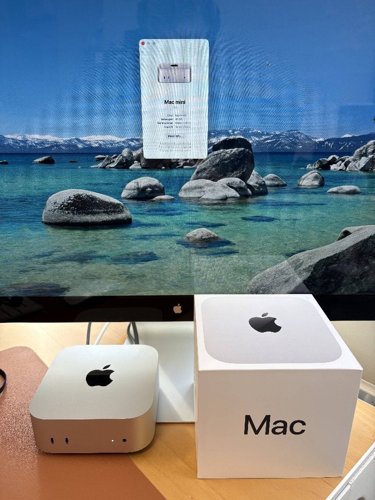 Mac Mini M4 Imac Macbook pc 16Gb 256GB Met Garantie, Computers en Software, Ophalen, 256 GB, SSD, Zo goed als nieuw