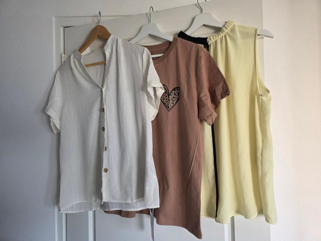 3 zomer topjes 42, Ophalen of Verzenden, Nieuw, Maat 42/44 (L)