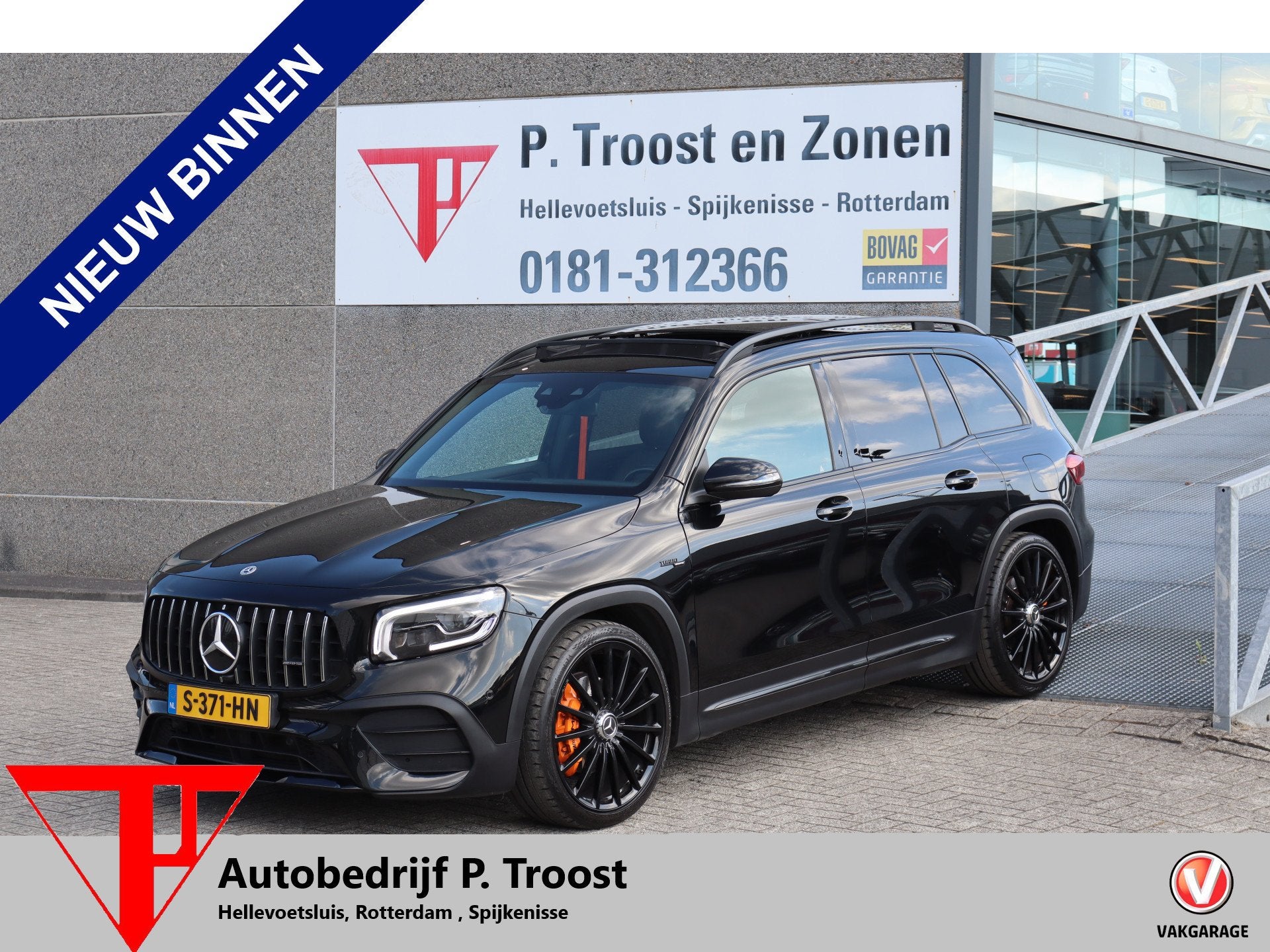 Mercedes-Benz GLB AMG 35 4MATIC Night pakket/Panoramadak/Sto, Auto's, Automaat, 12 maanden, 4 cilinders, 1655 kg