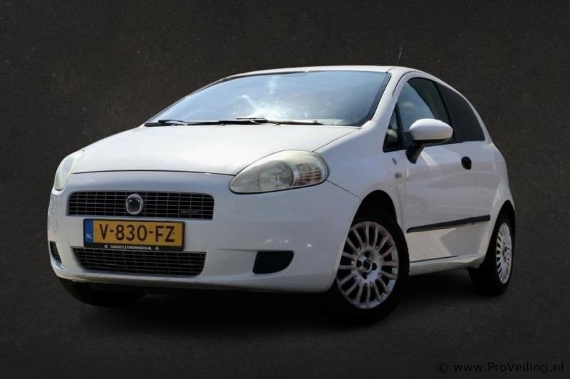 fiat punto Van!!!!! grijs kenteken 2009 apk jan 27, Auto's, Voorwielaandrijving, Zwart, 4 cilinders, 400 kg