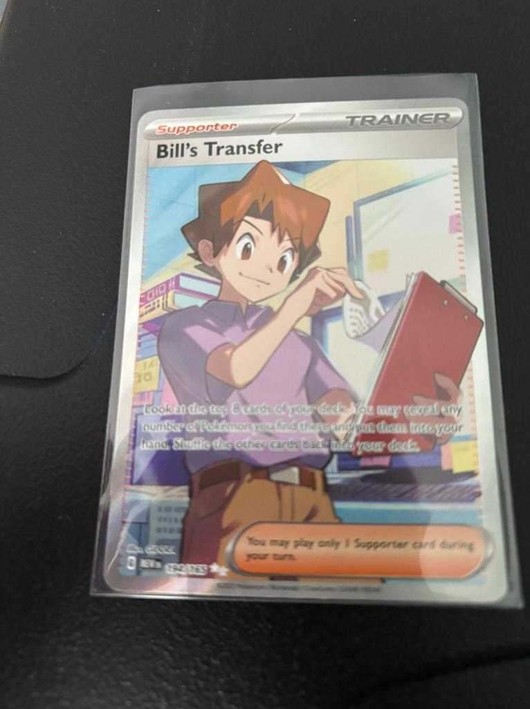 Pokemon tcg bill’s transfer mew 194, Ophalen of Verzenden, Losse kaart