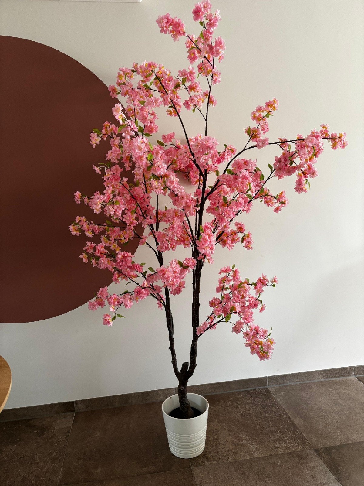 Roze nep bloesemboom - Kunstplant, Ophalen