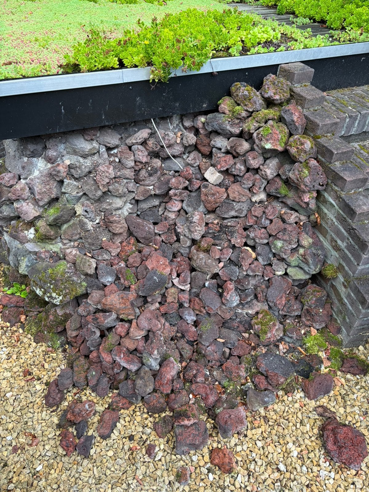 Kleine lavastenen voor tuin of decoratie, Ophalen, Gebruikt, Kei, Lava