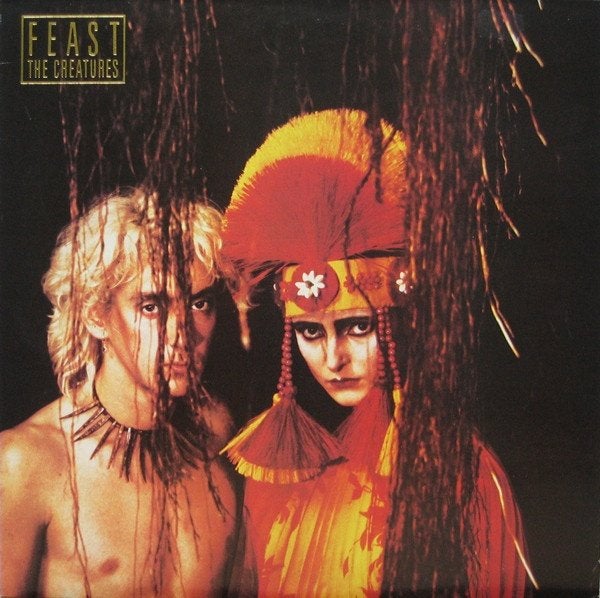 the creatures/feast-alt/indie/punk/avantgarde-ZELDZAAM+binne, Cd's en Dvd's, Verzenden, Gebruikt, 12 inch