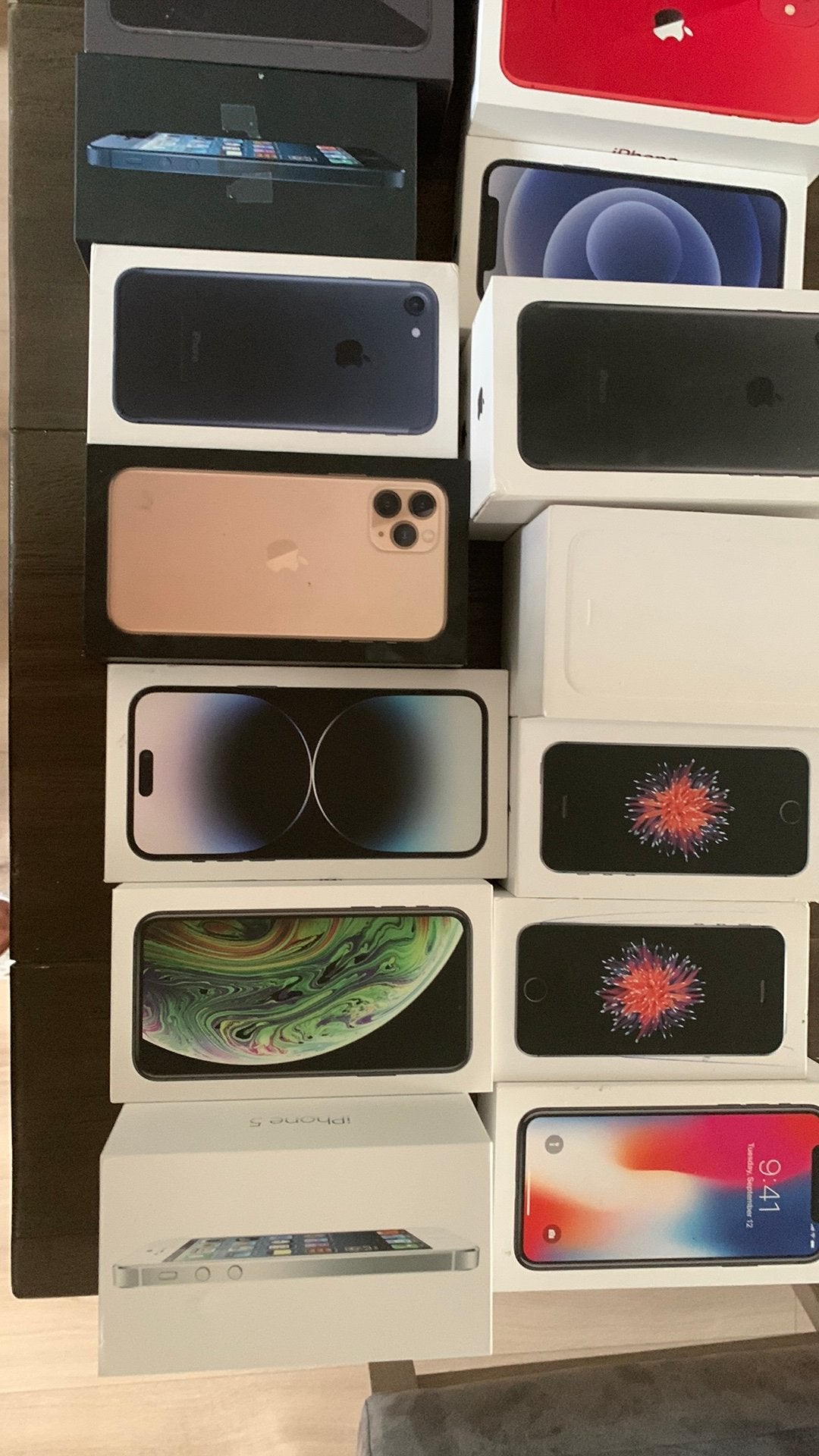 iPhone doosjes, Telecommunicatie, Ophalen of Verzenden, Zo goed als nieuw, Zwart