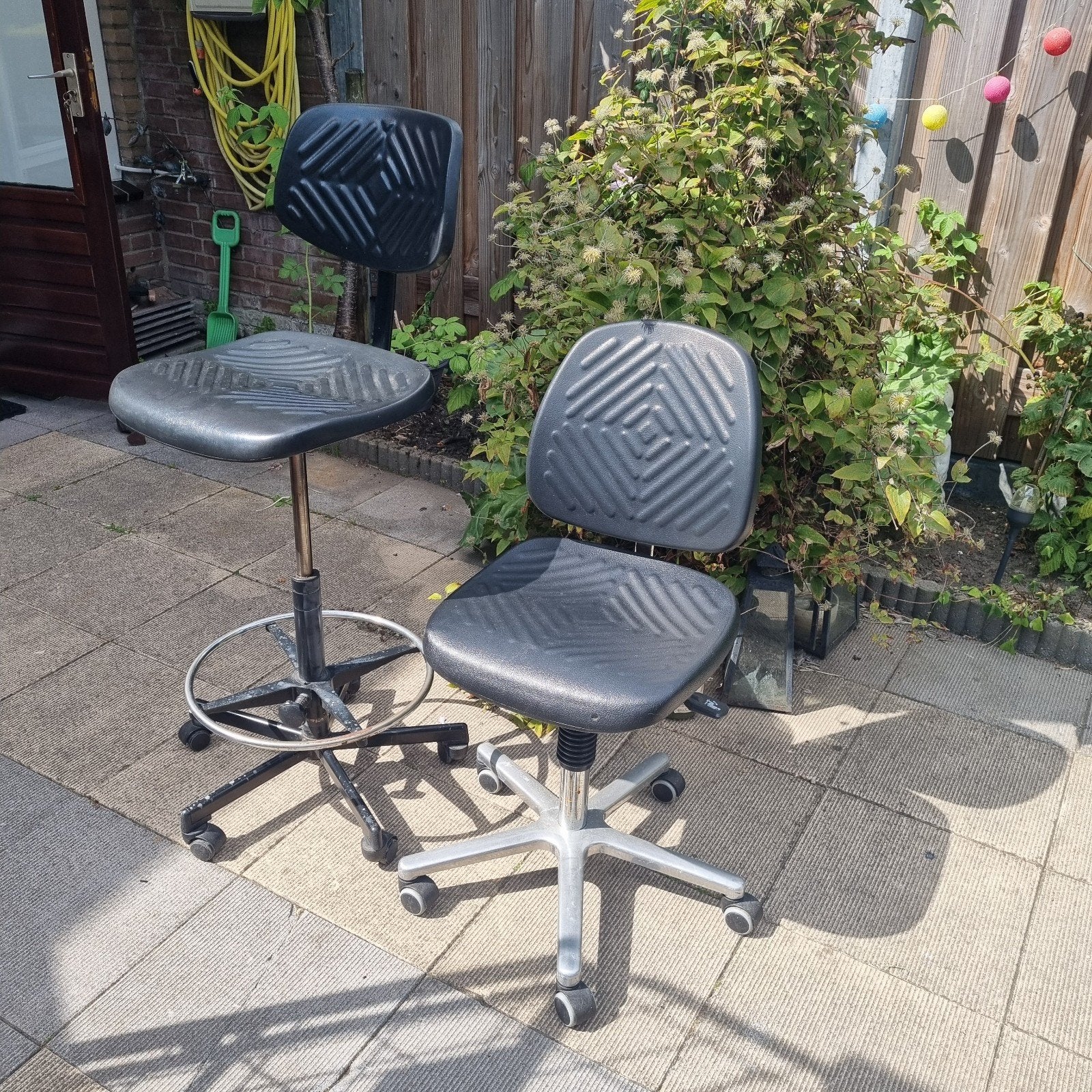Professionele verstelbare werkkruk, ideaal zitten!, Ophalen, Zwart