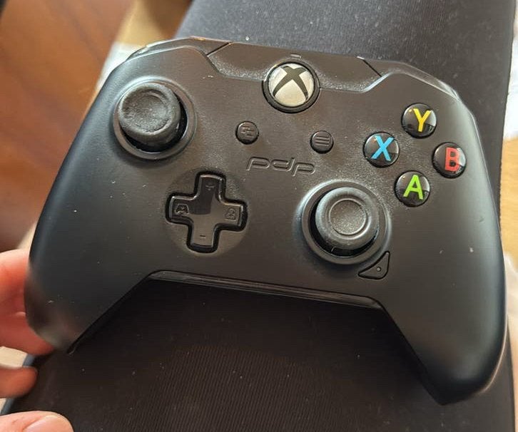 PDP Wired Controller voor Xbox One - Zwart, Ophalen of Verzenden, Gebruikt, Controller, Xbox One