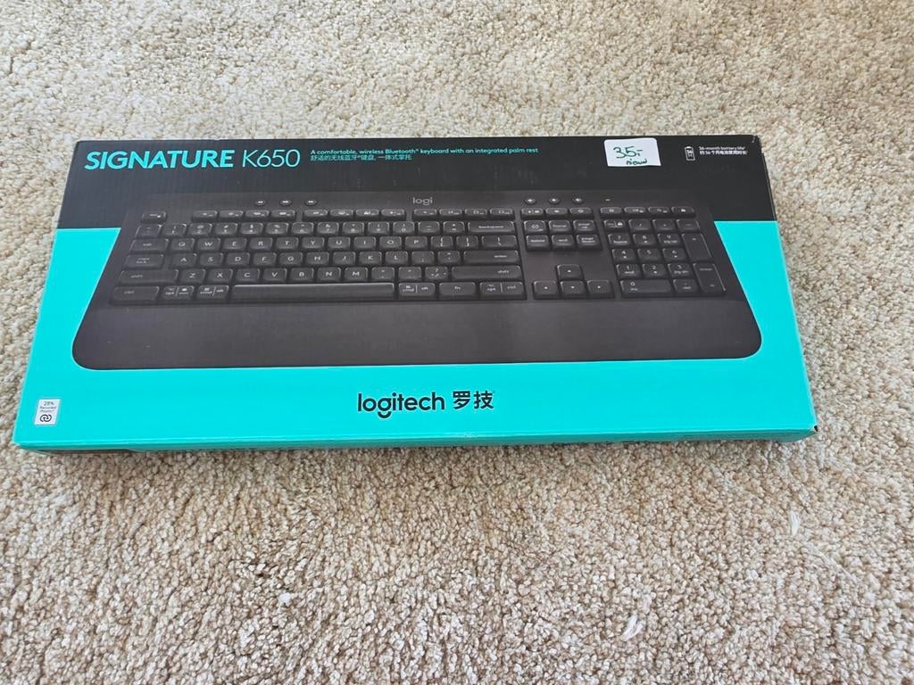 Logitech Signature K650 Draadloos Toetsenbord - Nieuw, Ergonomisch, Logitech, Nieuw, Ophalen of Verzenden