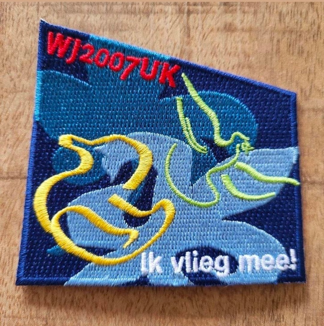 Scouting Insigne Badge Wereldjamboree 2007 UK, Ophalen of Verzenden, Nieuw, Embleem, Speld of Insigne