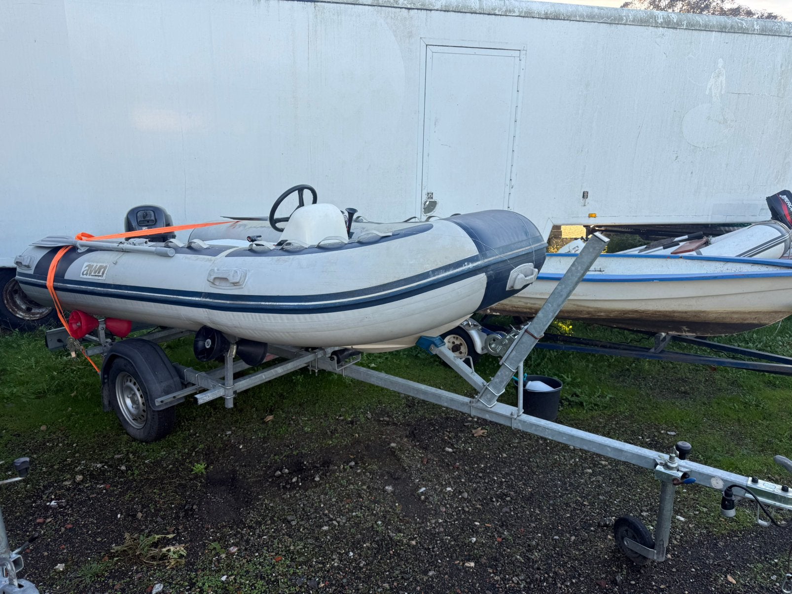 Rib rubberboot, Ophalen of Verzenden, Zo goed als nieuw