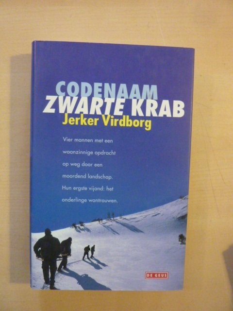 Jerker Virdborg - Codenaam zwarte krab, Ophalen of Verzenden, Zo goed als nieuw