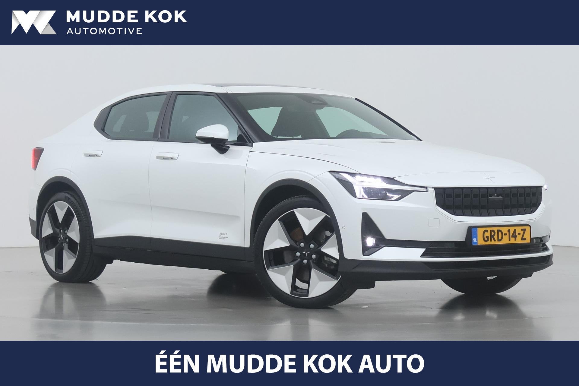 Polestar 2 Long Range Single Motor 78 kWh | Plus | Pilot | P, Auto's, Stof, Gebruikt, 1969 kg, Wit