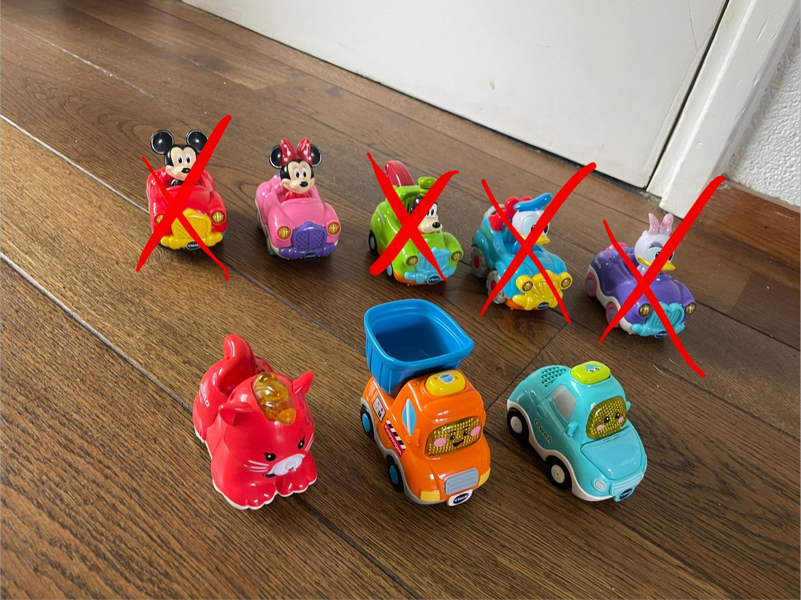 Toet Toet Auto's Disney en VTech - Los of Samen Te Koop, Ophalen, Gebruikt