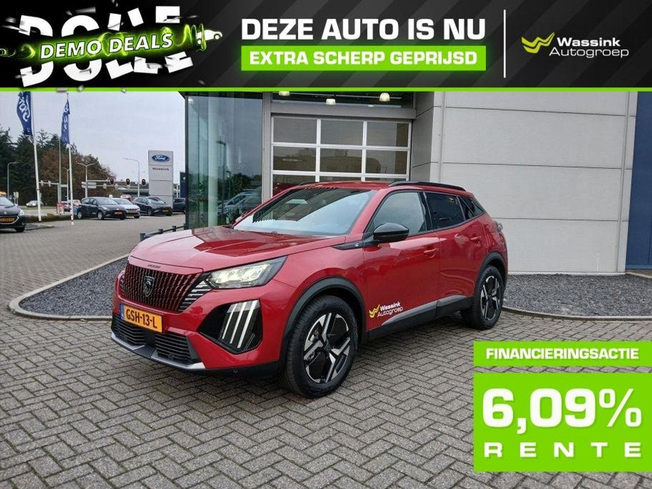 Peugeot e-2008 EV 54kWh I DEMO DEAL I 156pk Allure I Pack Dr, Automaat, Gebruikt, 156 pk, SUV of Terreinwagen