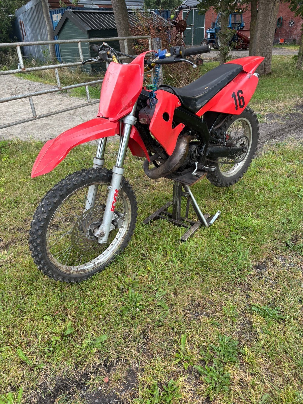 Derbi senda crossbrommer, Ophalen of Verzenden, Gebruikt, 80 cc, Derbi