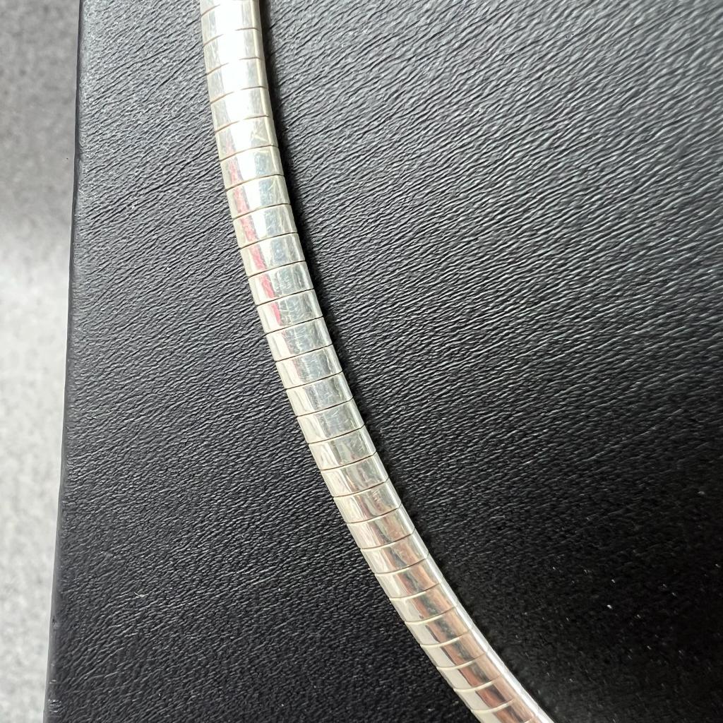 Zilveren ketting | AG 925 | 20gram | 45cm | 404586, Sieraden, Tassen en Uiterlijk, Kettingen, Ophalen of Verzenden, Gebruikt, Zilver
