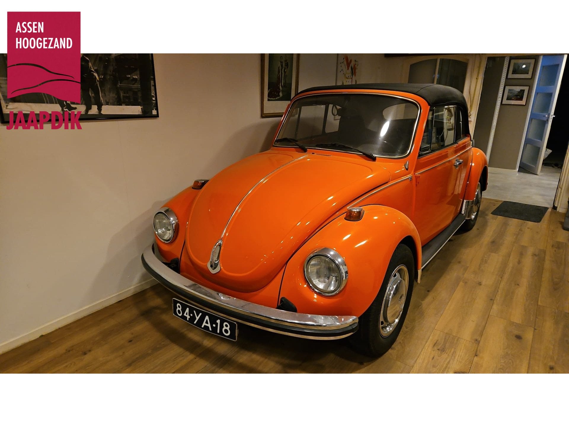 Volkswagen Kever Cabriolet 1303 LS ORIGINEEL KARMAN - FABRIE, Achterwielaandrijving, Zwart, Overige kleuren, Cabriolet