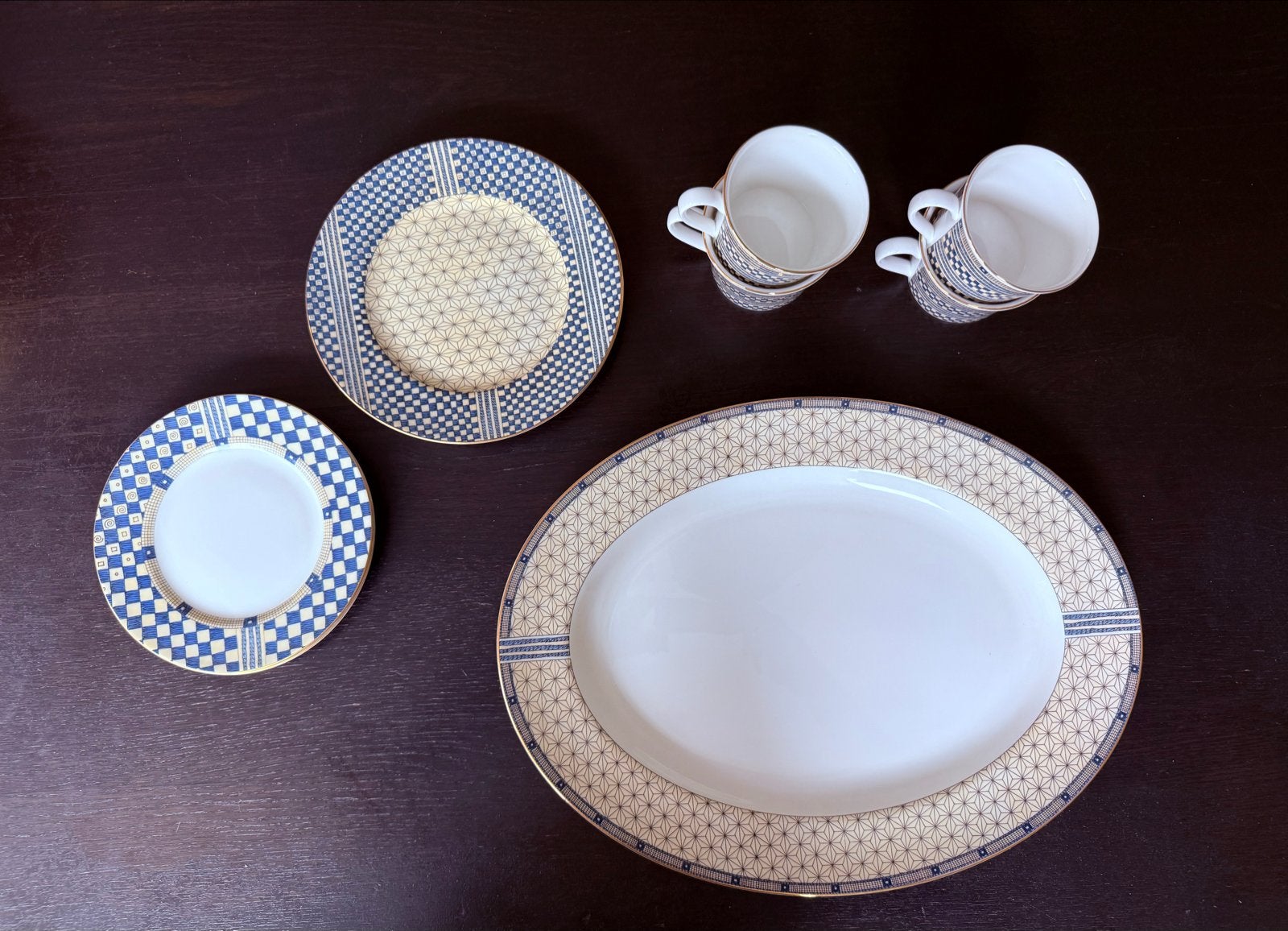 Wedgwood Samurai Servies - Nieuwstaat, Ophalen, Aziatisch, Nieuw, Wedgwood