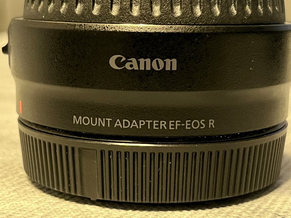 Canon mount adapter Om EF lens op een RF camera  te plaatsen, Audio, Tv en Foto, Fotografie | Lenzen en Objectieven, Ophalen, Canon