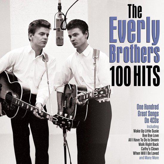 The Everly Brothers - 100 Hits (4CD), Ophalen of Verzenden, Zo goed als nieuw