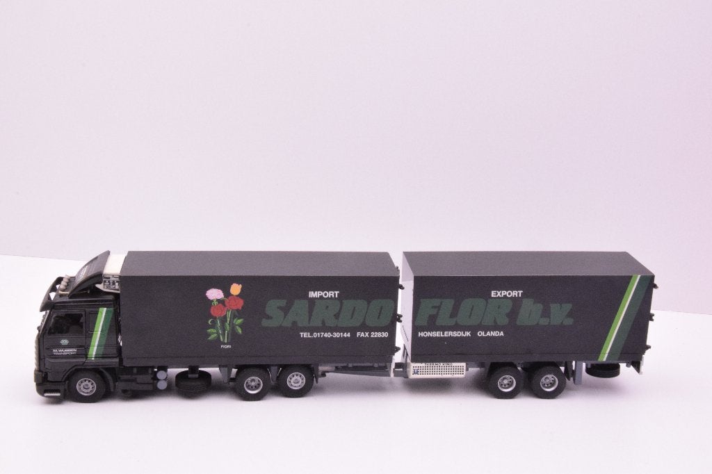 Scania 143 Streamline  '' Sardo Flor ''  Tekno, Ophalen of Verzenden, Zo goed als nieuw, Bus of Vrachtwagen, Tekno