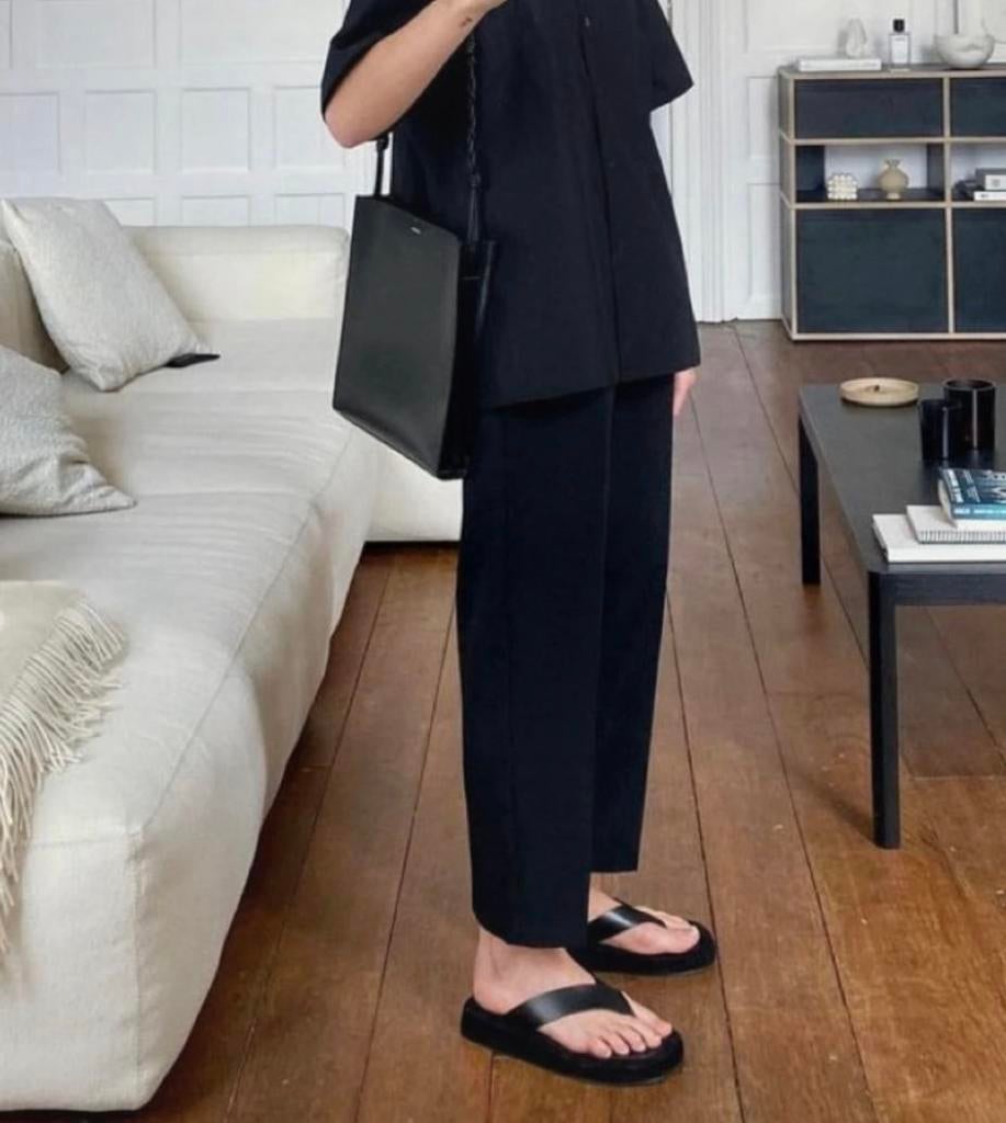 Zara zwarte barrel pantalon, zwarte chino broek, S, Zwart, Nieuw, Ophalen of Verzenden, Maat 36 (S)