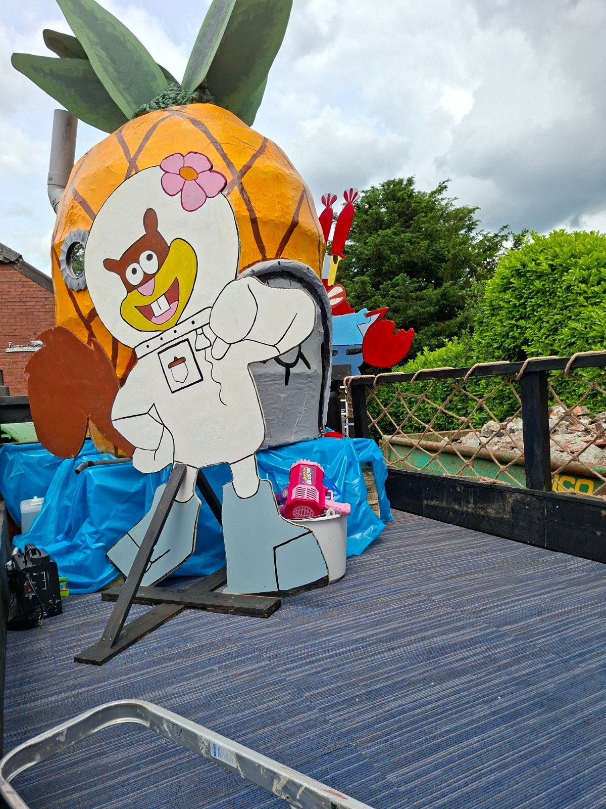 Spongebob  Sandy decoratie, Ophalen, Gebruikt, Versiering