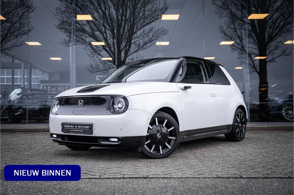 Honda E Advance 16" Rijbereik tot 222km (WLTP) (bj 2020), Auto's, Honda, 12 maanden, Gebruikt, Zwart, 4 stoelen