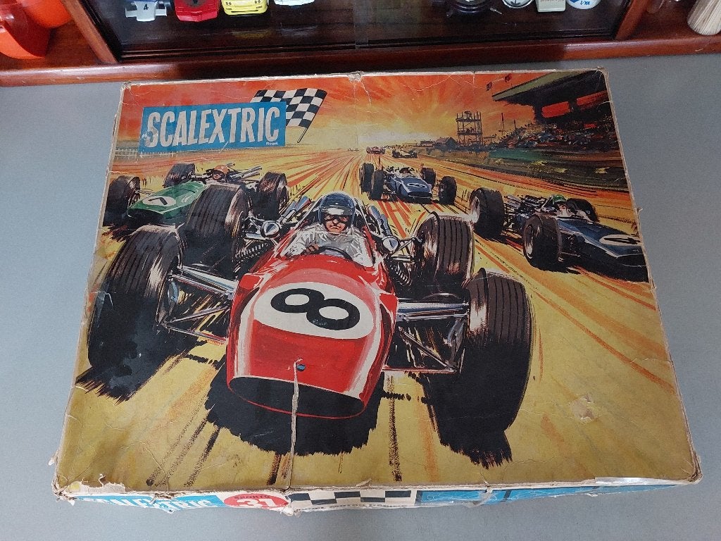 Oude Scalextric Sports Set 31 racebaan, Overige merken, Ophalen of Verzenden, Elektrisch, Racebaan