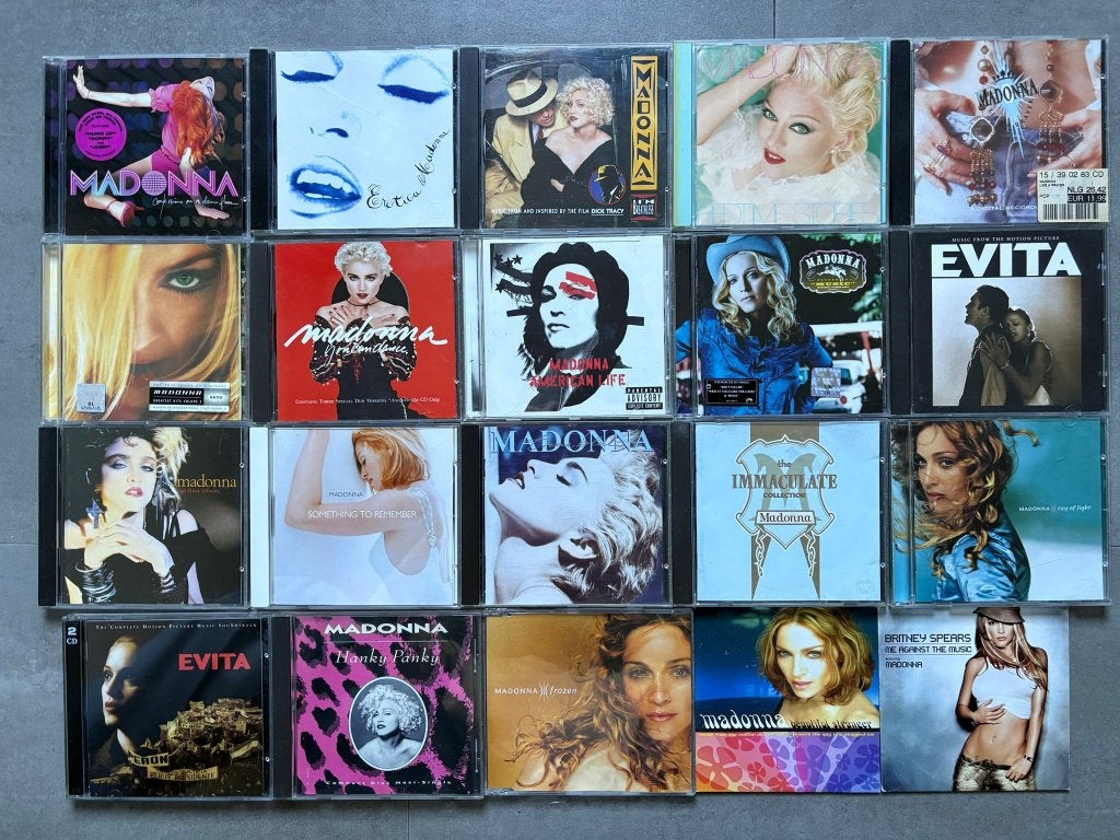Madonna 22x cd- Confession, Erotica, True,GHV2,Secret, First, Ophalen of Verzenden, Zo goed als nieuw, Album