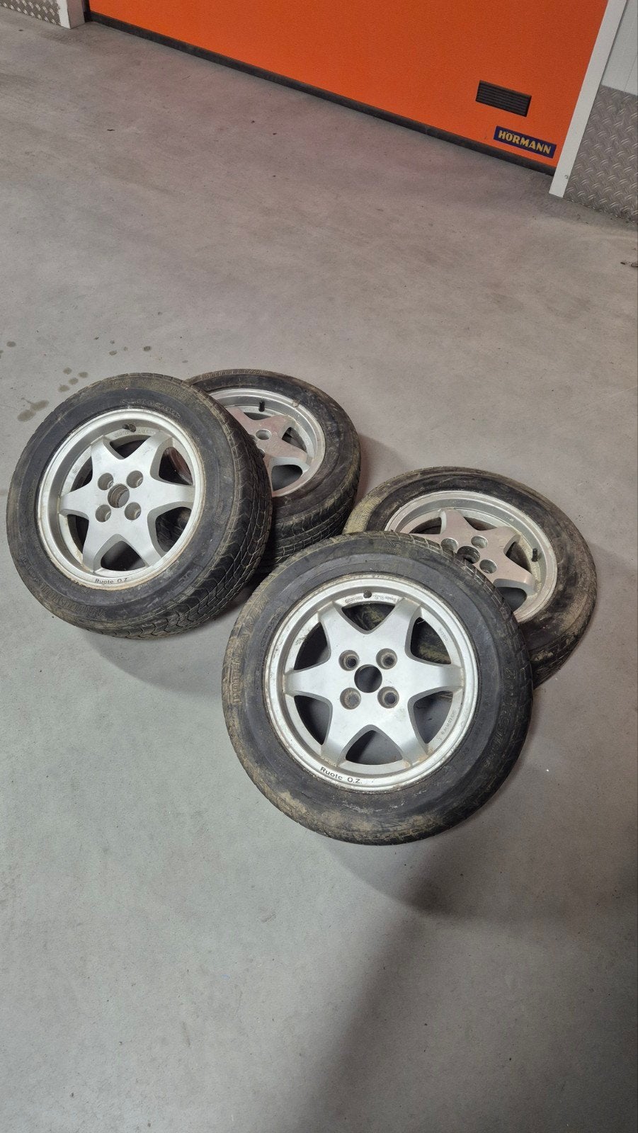 Gebruikte Banden en Velgen 195/60R14 met droogtescheuren, Auto-onderdelen, Banden en Velgen, 14 inch, Gebruikt, Banden en Velgen