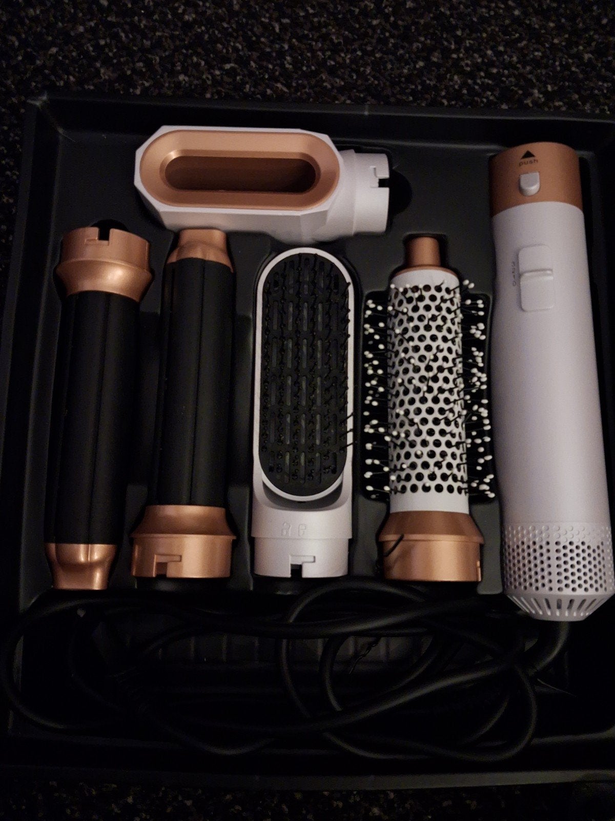 5-in-1 Föhn en Haarstyler Set - Nieuw in Doos, Ophalen, Nieuw, Föhn of Haardroger