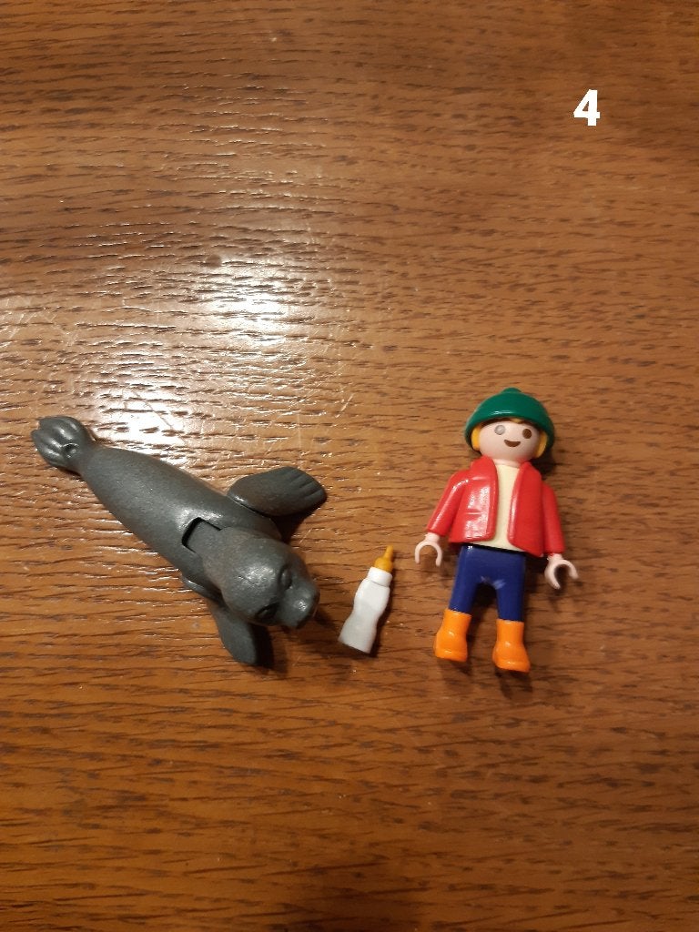 Playmobil special 4660 Jongen met zeehond, Complete set, Ophalen of Verzenden, Zo goed als nieuw, Figuren