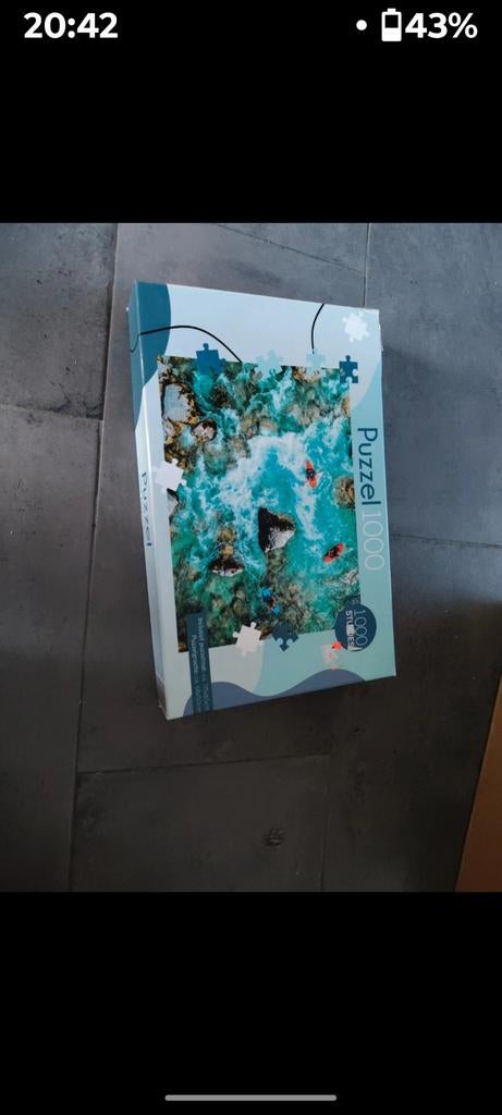Puzzel nieuw, Hobby en Vrije tijd, Ophalen of Verzenden, 500 t/m 1500 stukjes, Zo goed als nieuw, Legpuzzel